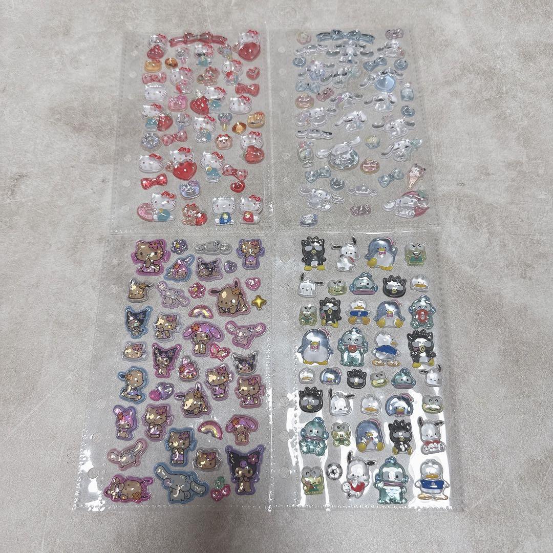 サンリオ　ボンボンドロップシール帳　完成品