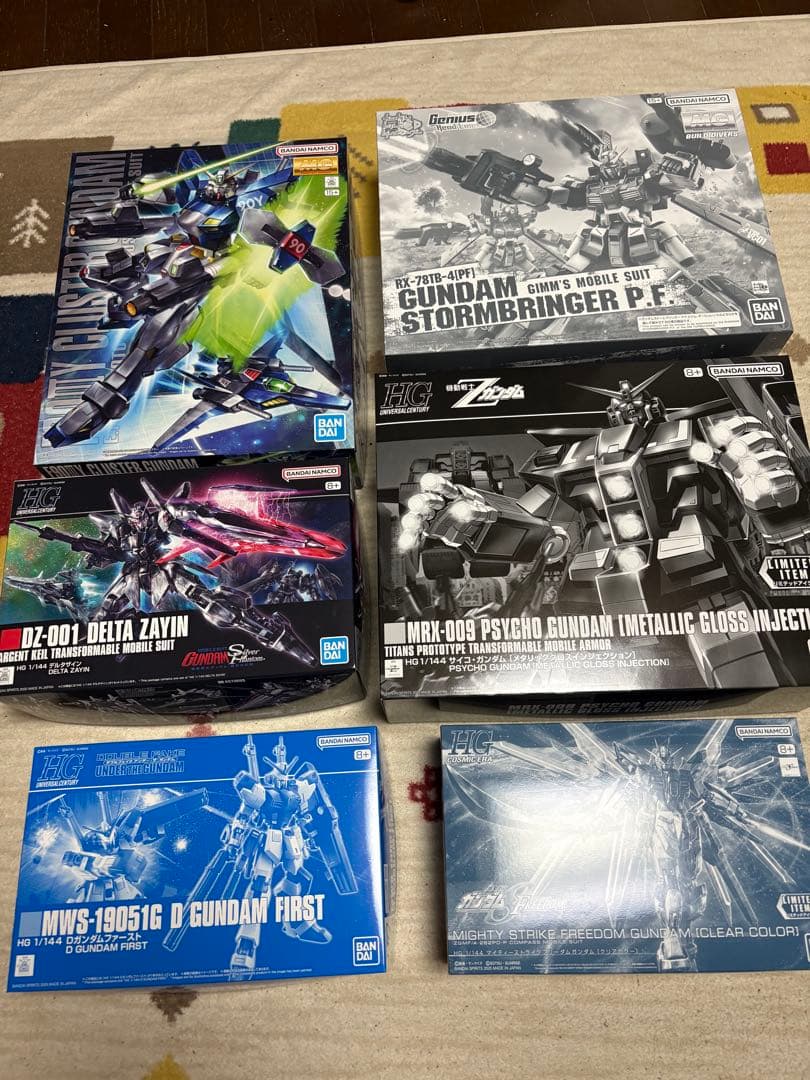 MG HG ガンプラ 6体セット プレミアムバンダイ