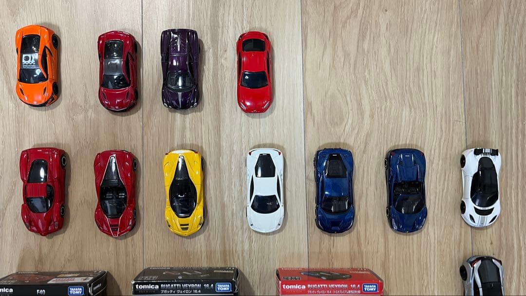中古 トミカ52台セット(トミカプレミアム8台 東京オートサロン購入ウルス含む)