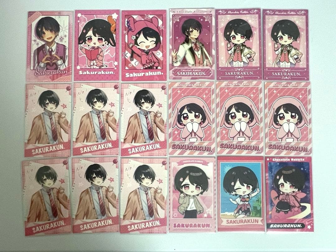 ちょこらび さくらくん。チェキ風カード まとめ売り