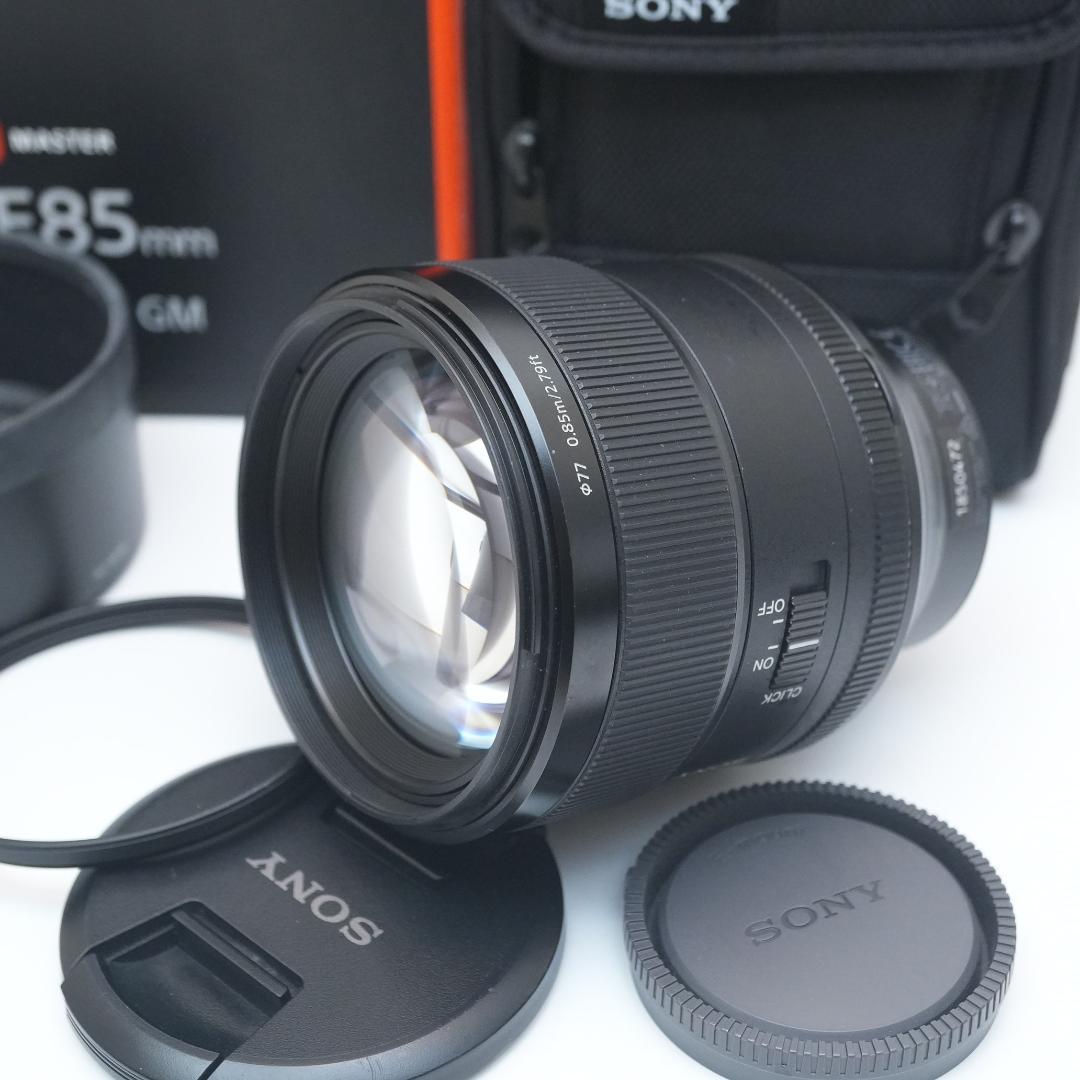 SONY FE85mm F1.4GM SEL85F14GM Eマウント　単焦点