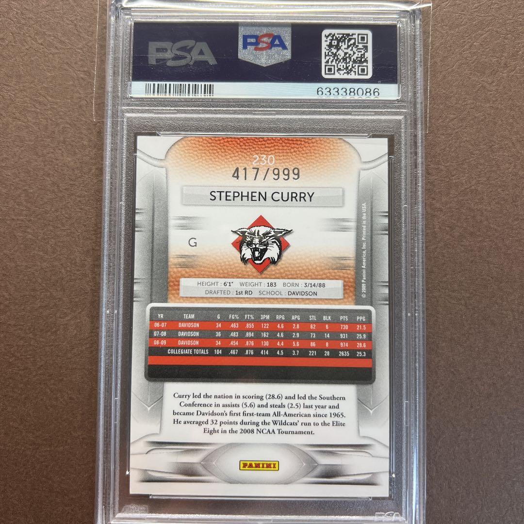 2009 Panini Curry カリー 999枚限定 RC ルーキー カード