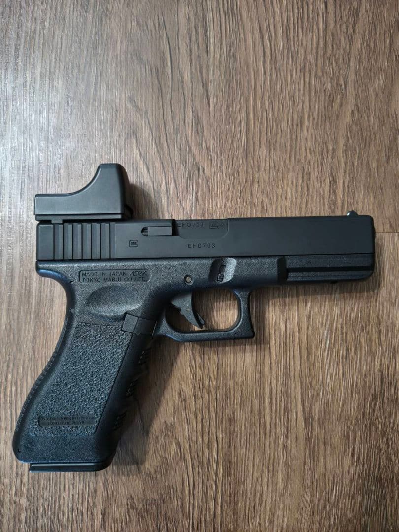 東京マルイ GLOCK 18C　オールブラック　スライドシルバー セット売り