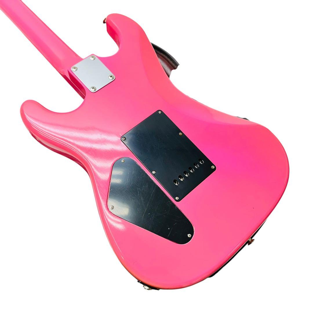 TOMSON ピンク色　エレキギター