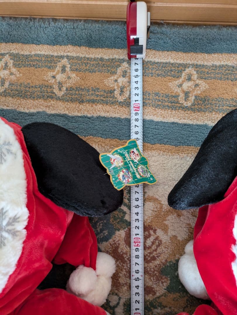 ミッキー ミニー ぬいぐるみ セット クリスマス 2004