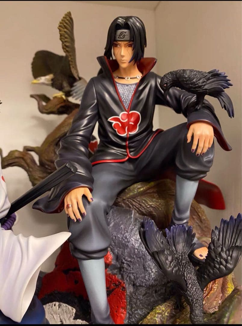 NARUTO ナルト うちはサスケ うちはイタチ ガレージキット スタチュー②