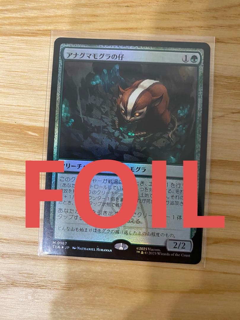 アナグマモグラの仔 foil