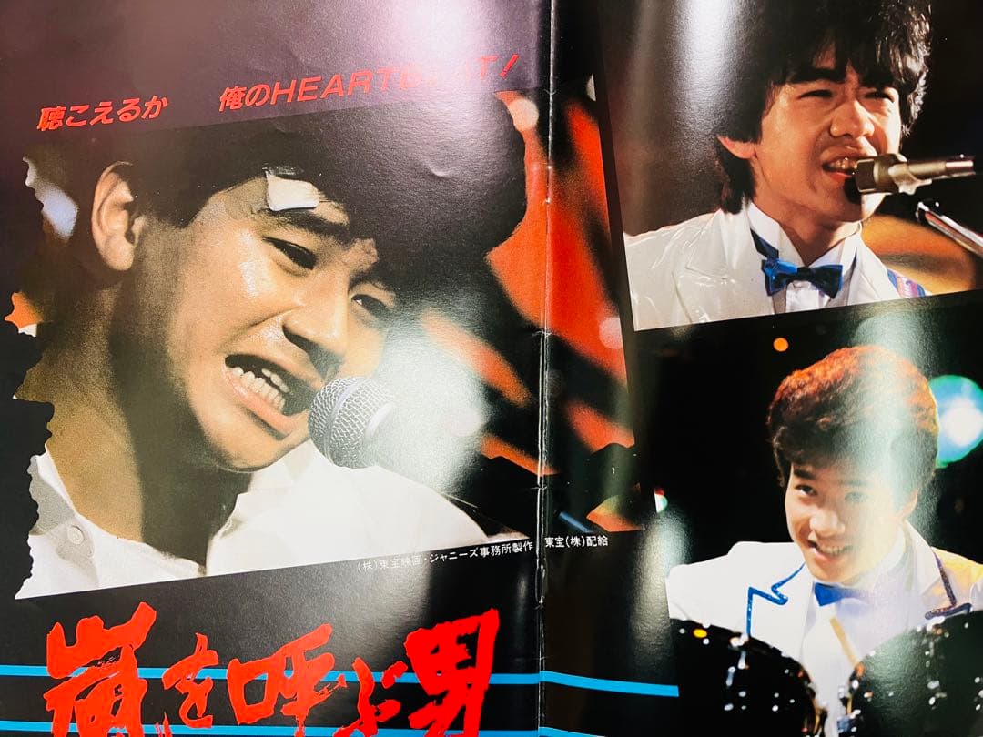 【4冊セット】映画パンフレット　たのきんトリオ　田原俊彦　近藤真彦　野村義男