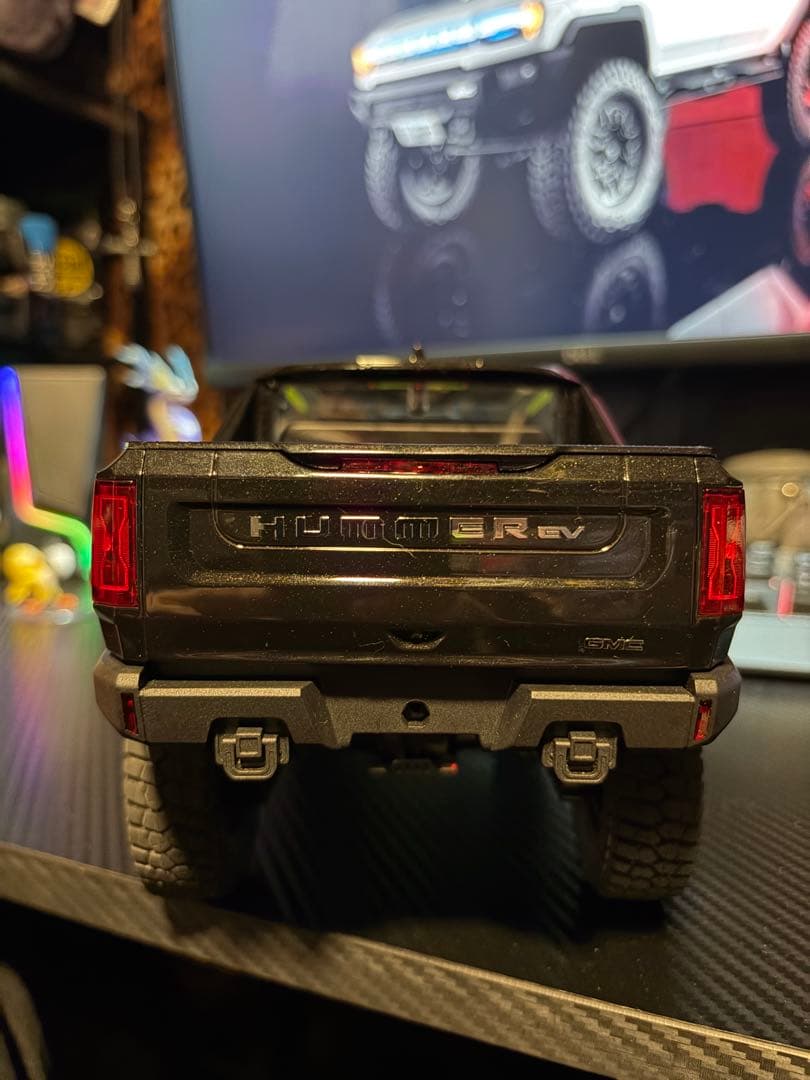 FMS Fcx18 HUMMER EV ブラック ラジコン