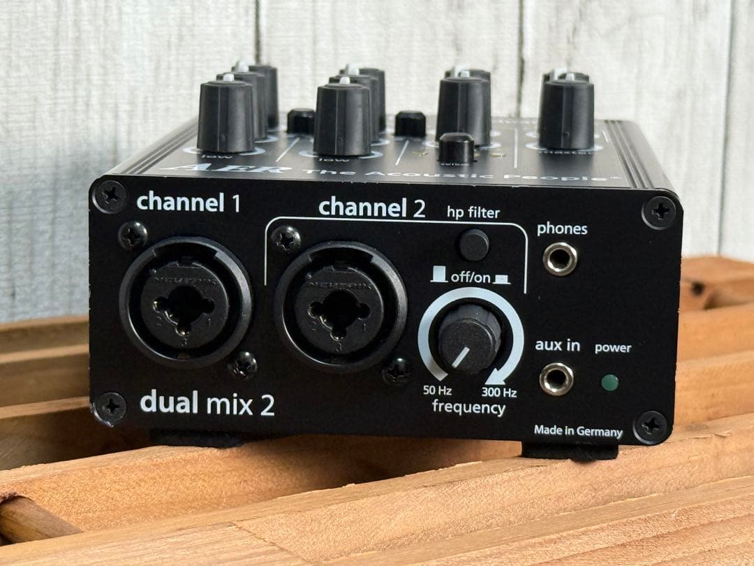 ［リュウ］【アコギ DIプリアンプ】AER dual mix 2