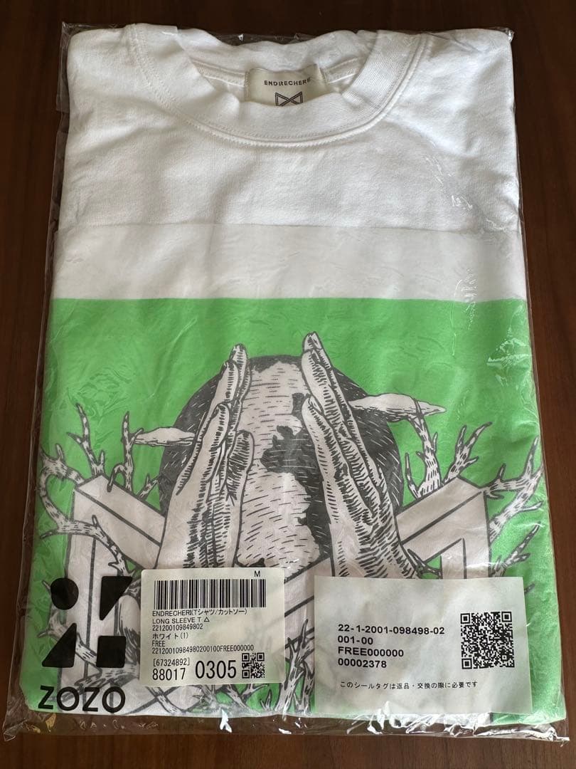 新品未使用 堂本剛　ZOZOコラボ　ロンT