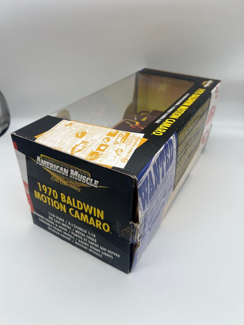 No412ミニカー1/18箱ありBALDWIN MOTION CAMARO