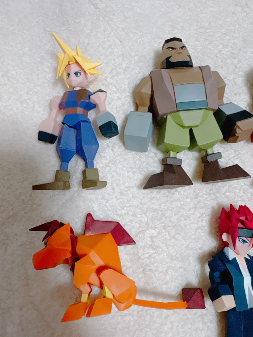 と*ん様 ファイナルファンタジーリバース記念くじG賞ポリゴンフィギュアセット