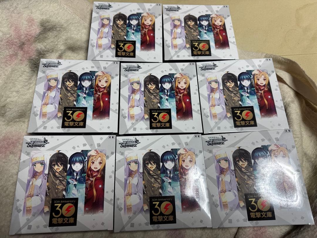 はやブー ヴァイスシュヴァルツ電撃文庫未開封8ボックス