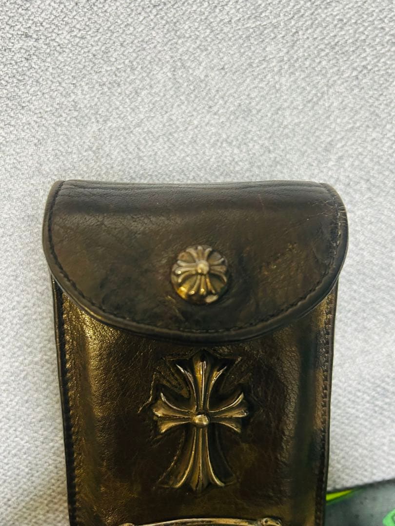 激レア　激レアレベル　クロムハーツ　シガレットケース　クロスモチーフ