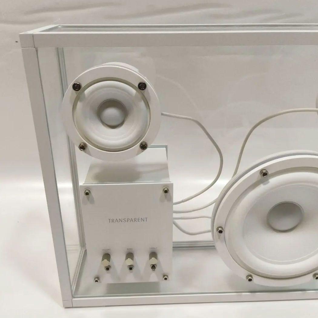 TRANSPARENT SPEAKER トランスペアレントスピーカー　ホワイト