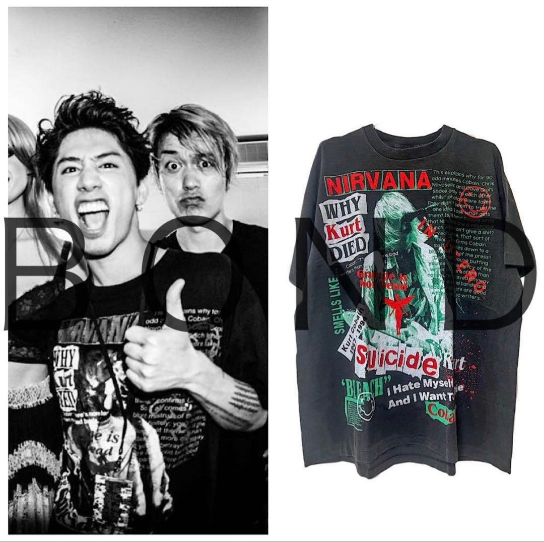 N*S様 90s VINTAGE NIRVANA BOOTLEG TEE