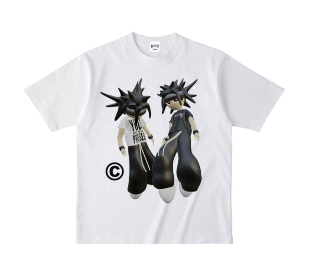 KOUGA Character T-shirt tシャツ M