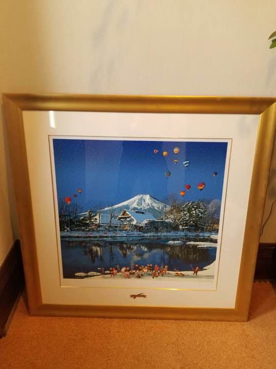 絵画 ヒロヤマガタ 富士山