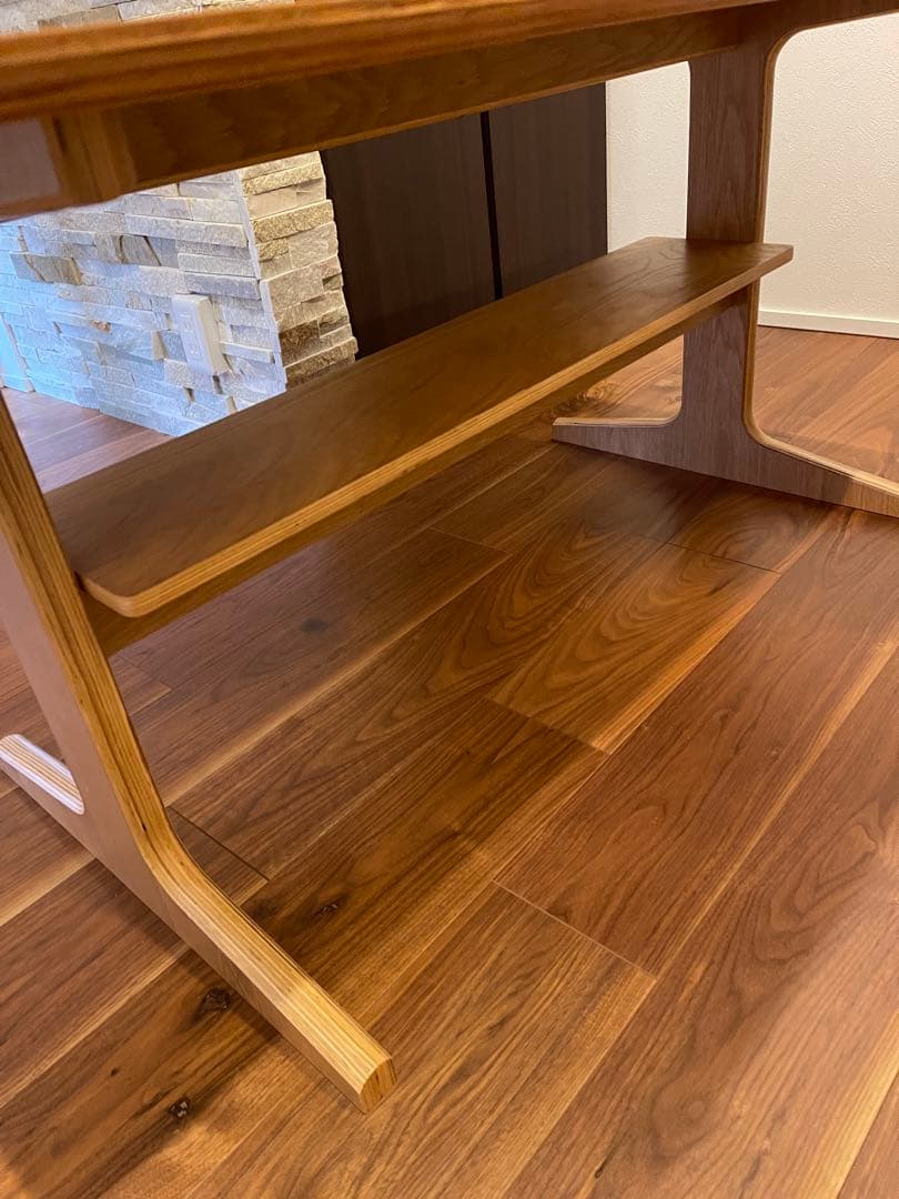 無印良品　ダイニングテーブル ナチュラル シンプル リビングテーブル　完成品