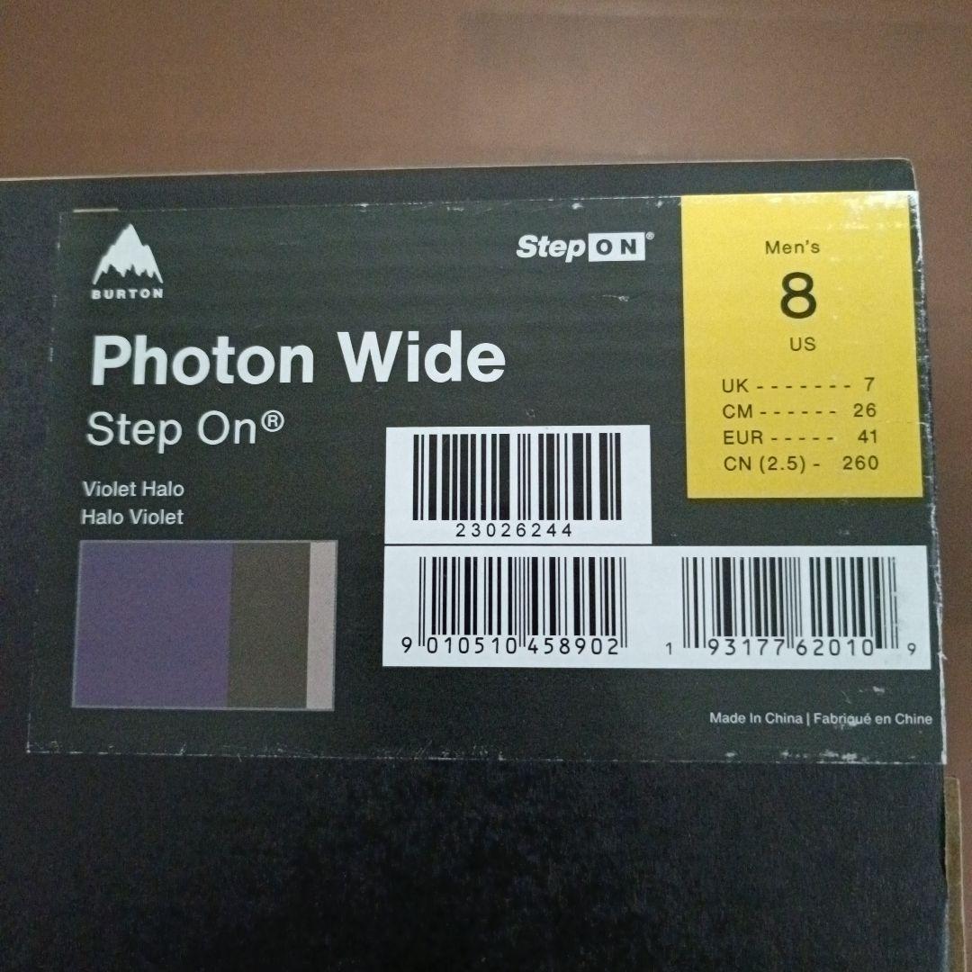 BURTON StepOnブーツ　Photon フォトン　26.0cm