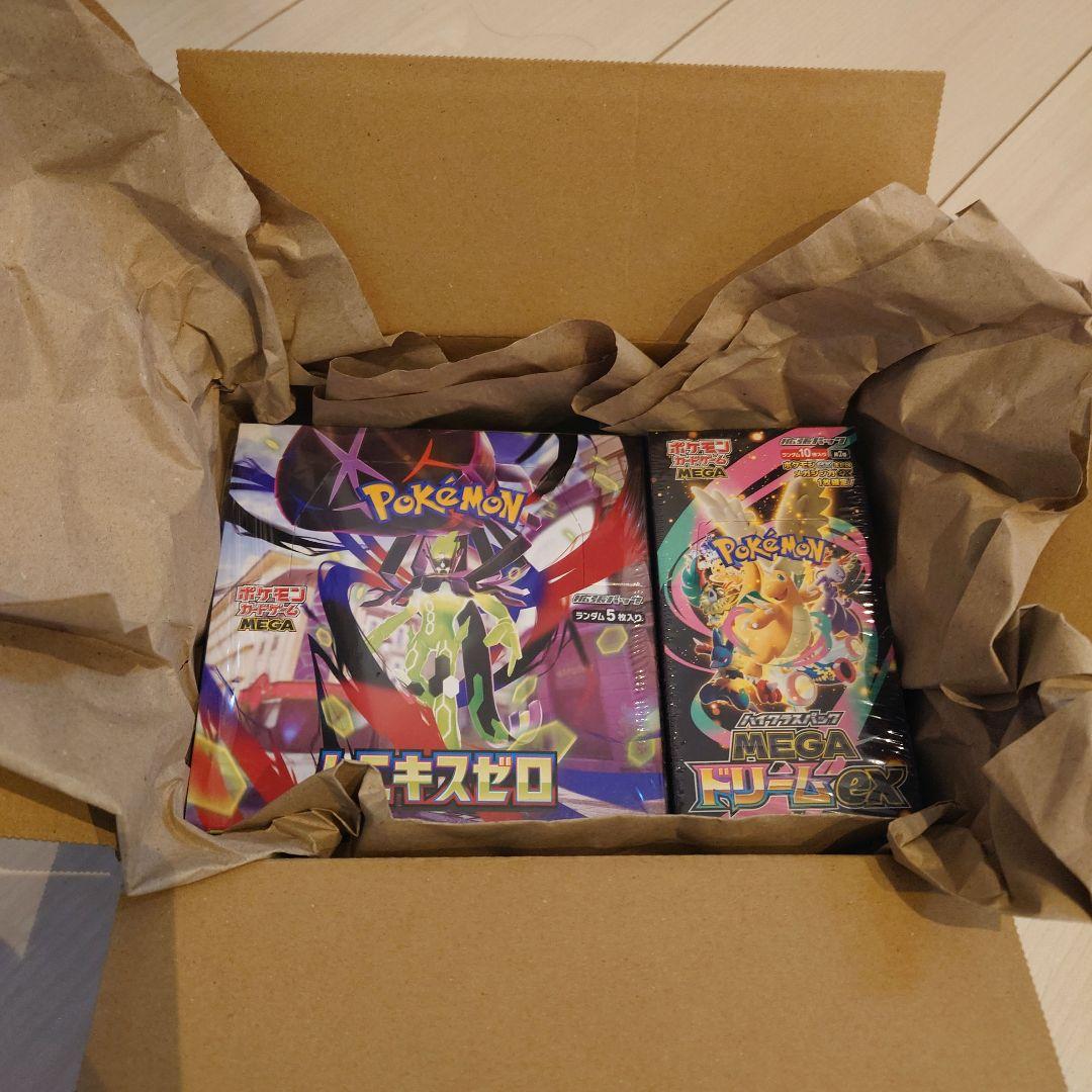 ポケモンカード ムニキスゼロ 、MEGAドリームex 1boxずつ