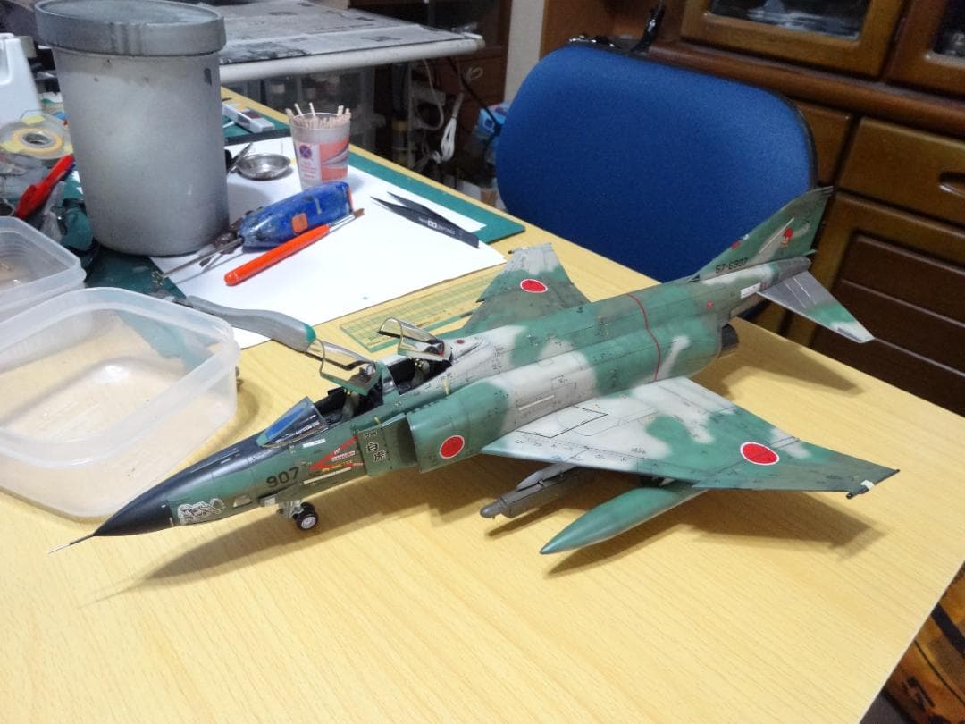 ハセガワ1/48「航空自衛隊RF-4E」完成品