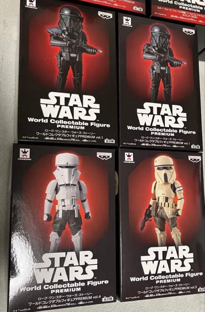 STAR WARS ワールドコレクタブルフィギュア プレミアム 11体セット