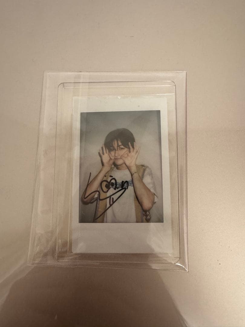 TWS 直筆サイン入りチェキ　ジフン