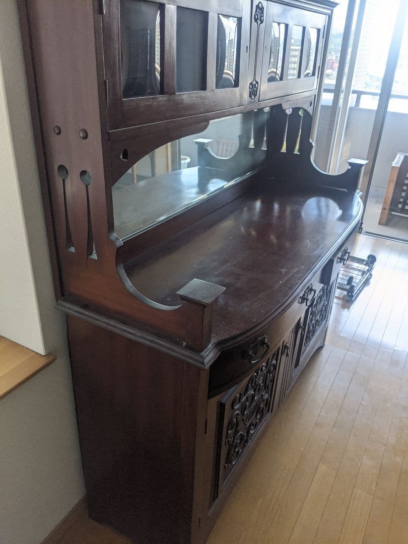 アンティーク キャビネット アンティーク家具 リビング キッチン マホガニー