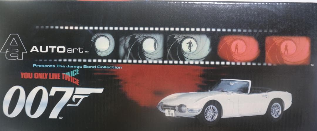 貴重　オートアート トヨタ2000GT オープン　００７コレクション 1/18