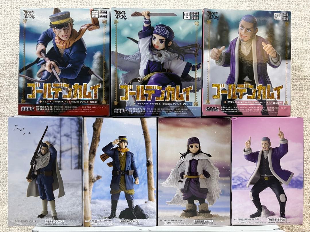 ゴールデンカムイ　フィギュア