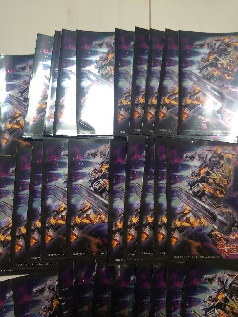 ガンダムウォー ネグザ バンシィ デストロイモード スリーブ 59枚