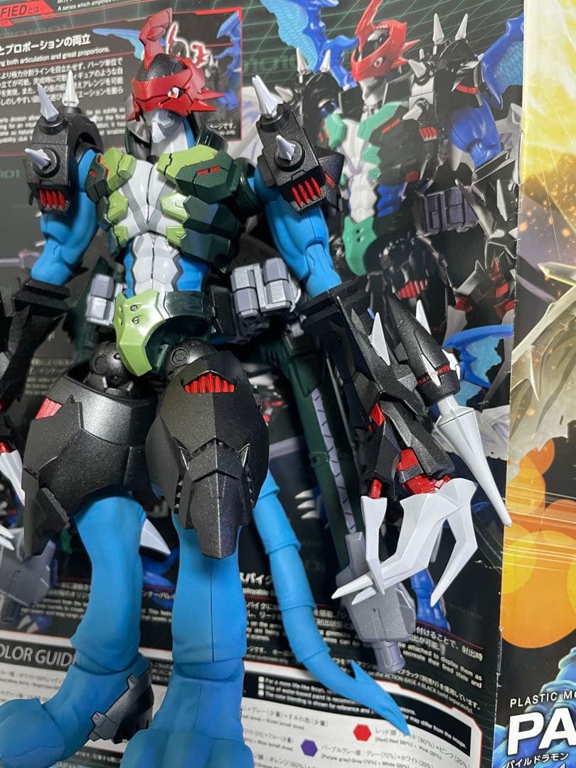 Figure-rise Standard パイルドラモン　全塗装完成品