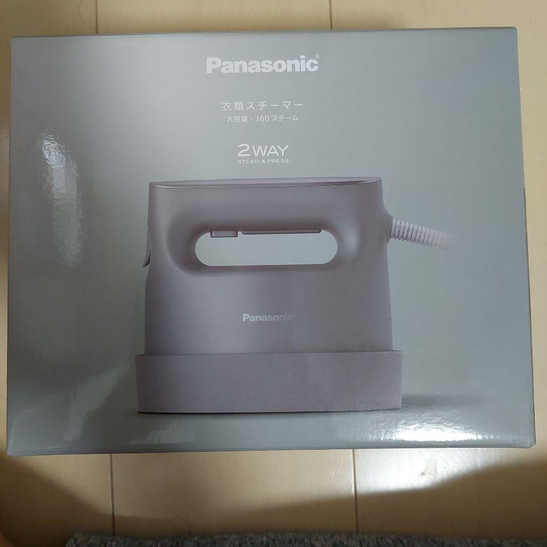 【美品 箱付・説明書◯】パナソニック 衣類スチーマー NI-FS780-H