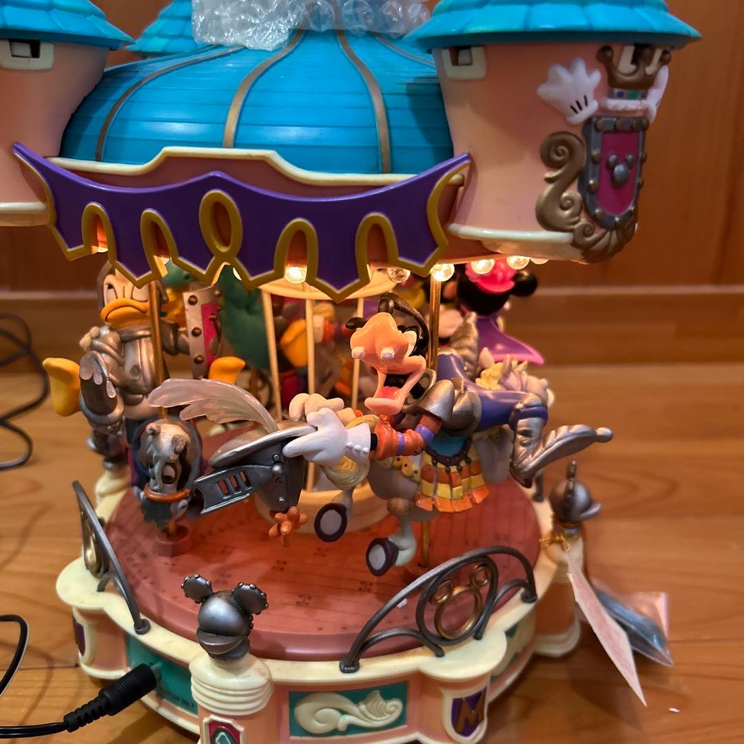 ディズニー　ミュージックモーション　オルゴール メリーゴーランド