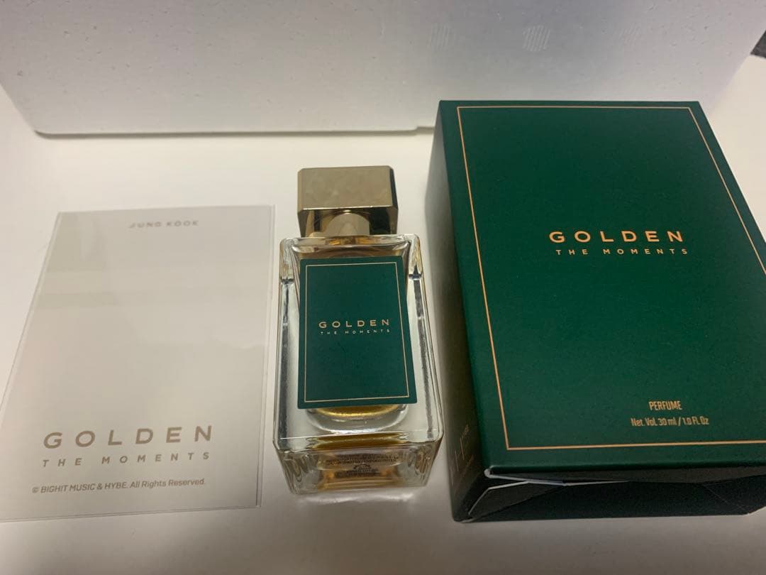 グク 韓国展示会限定 GOLDEN パフューム　フォトカード付