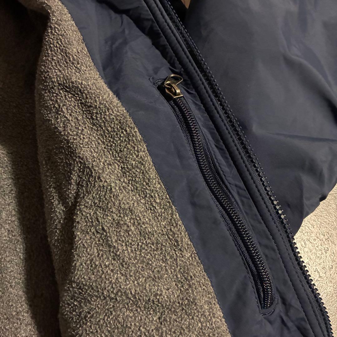 【希少】90s L.L.Bean ウォームアップジャケット刺繍ロゴ 古着 XL