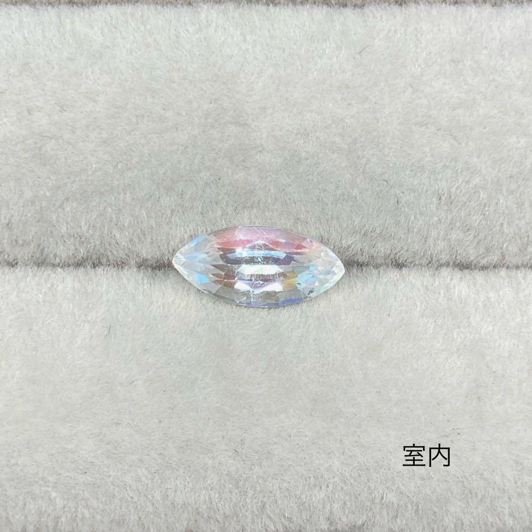 天然石　レインボームーンストーン　天然石リング　ルース　オーダーリング