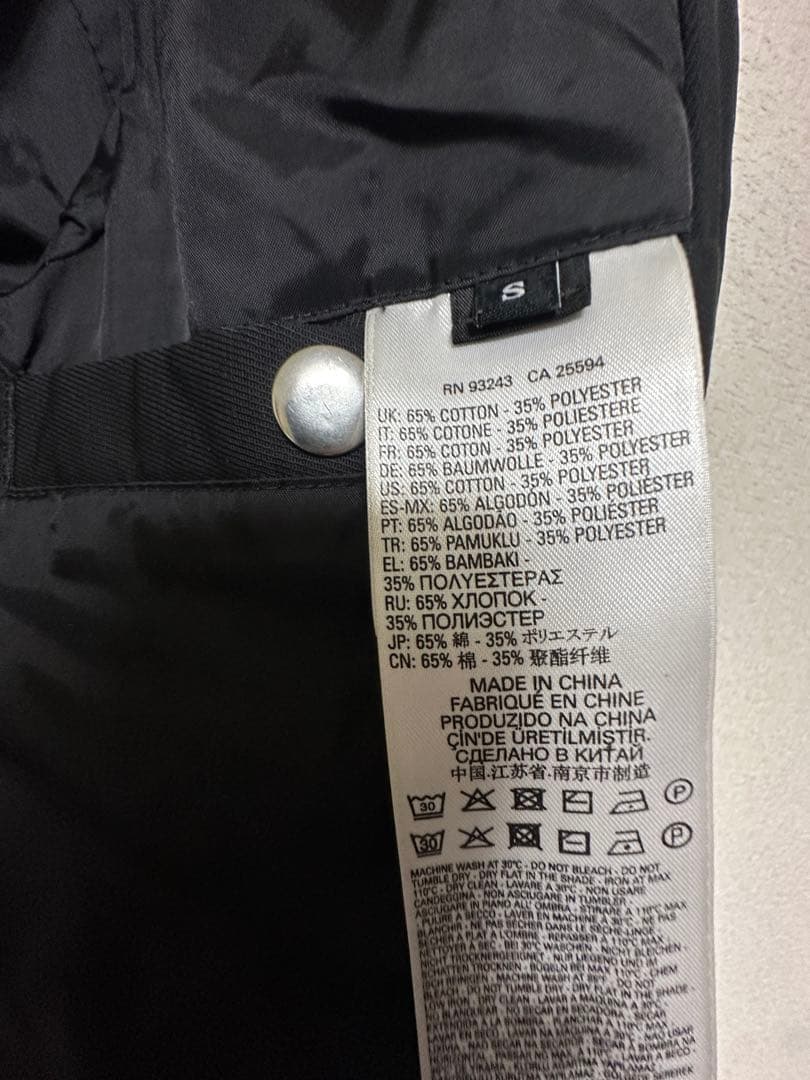 池田エライザ着用モデル　DIESEL ブラックジャケット Sサイズ