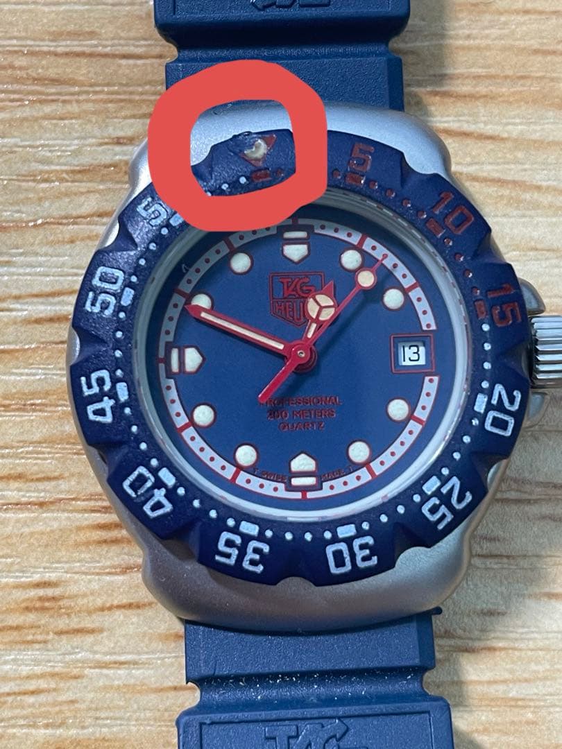 【ジャンク品】　TAG HEUER タグホイヤー　腕時計