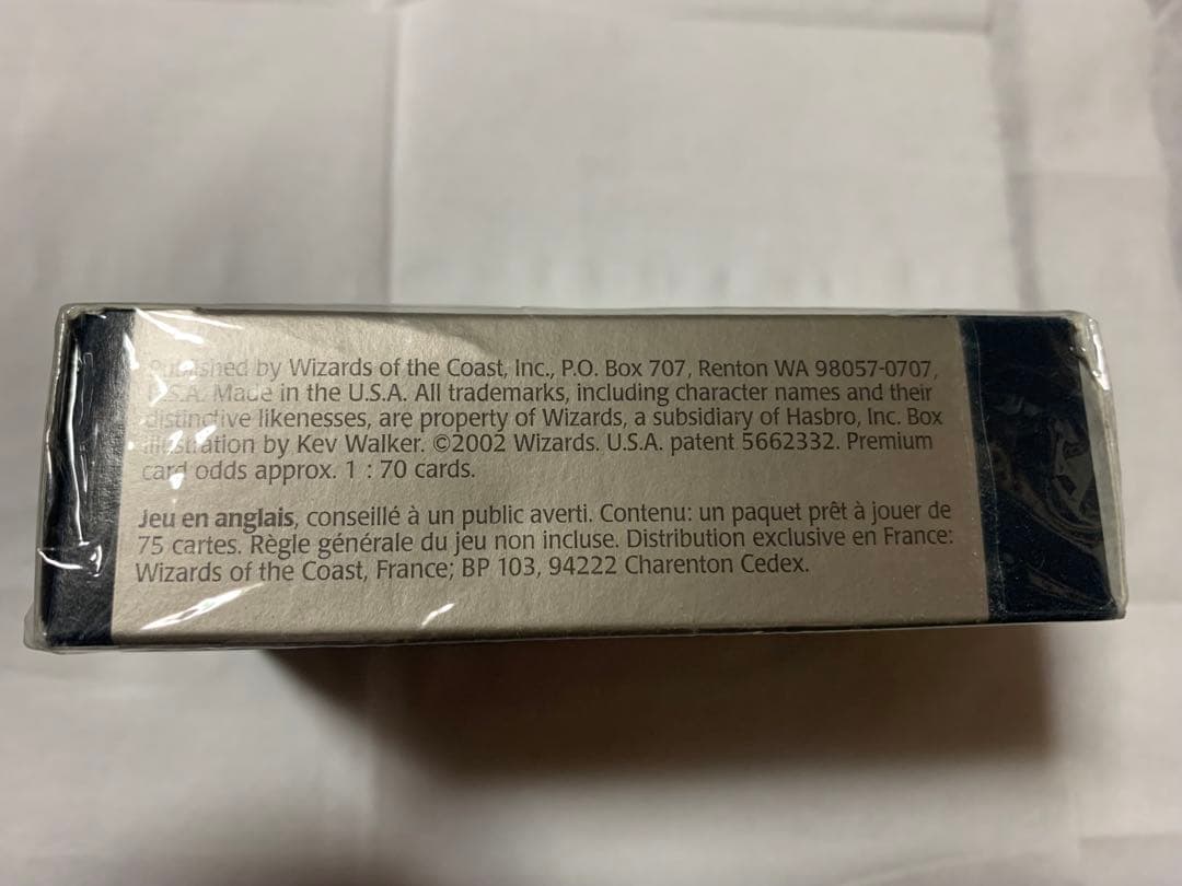 mtg トーナメントパック　オンスロート　ONSLAUGHT 1個　英語版