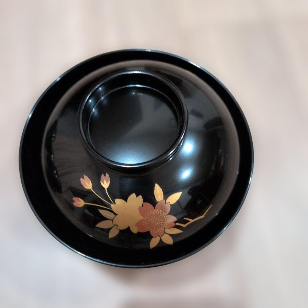 象彦花蒔絵吸物椀　輪島塗　山中塗　津軽塗　越前塗　春慶