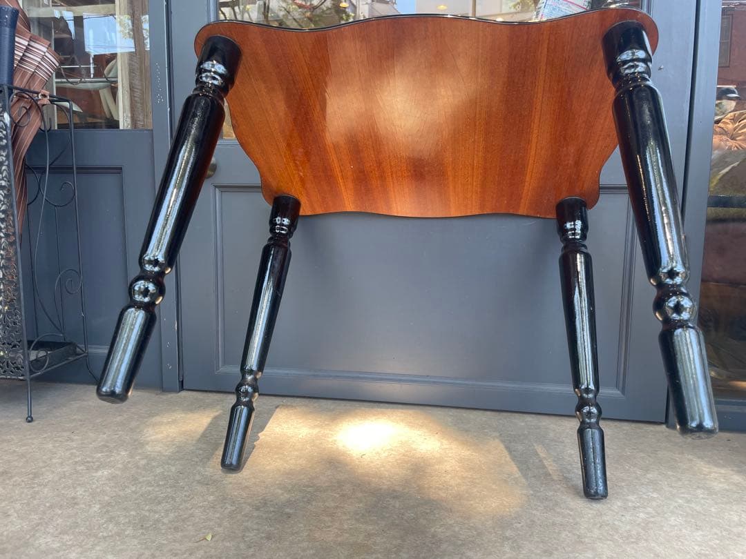 B7055【象嵌】サイドテーブル アンティーク 花台