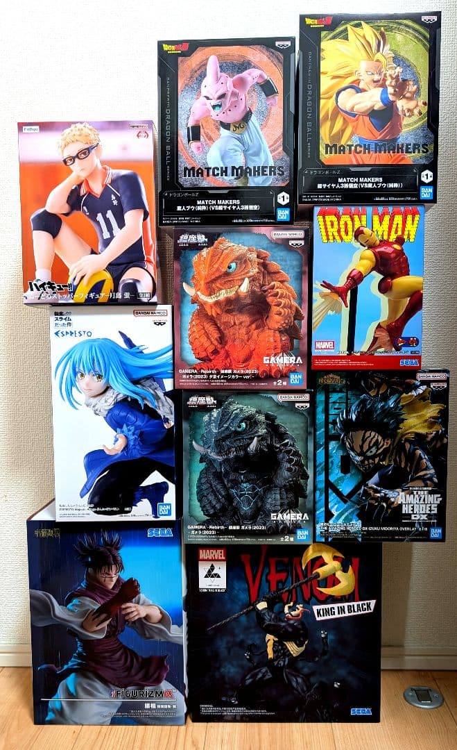 【ヴェノム/脹相/ガメラ/月島蛍他】プライズ10体セットまとめ売り