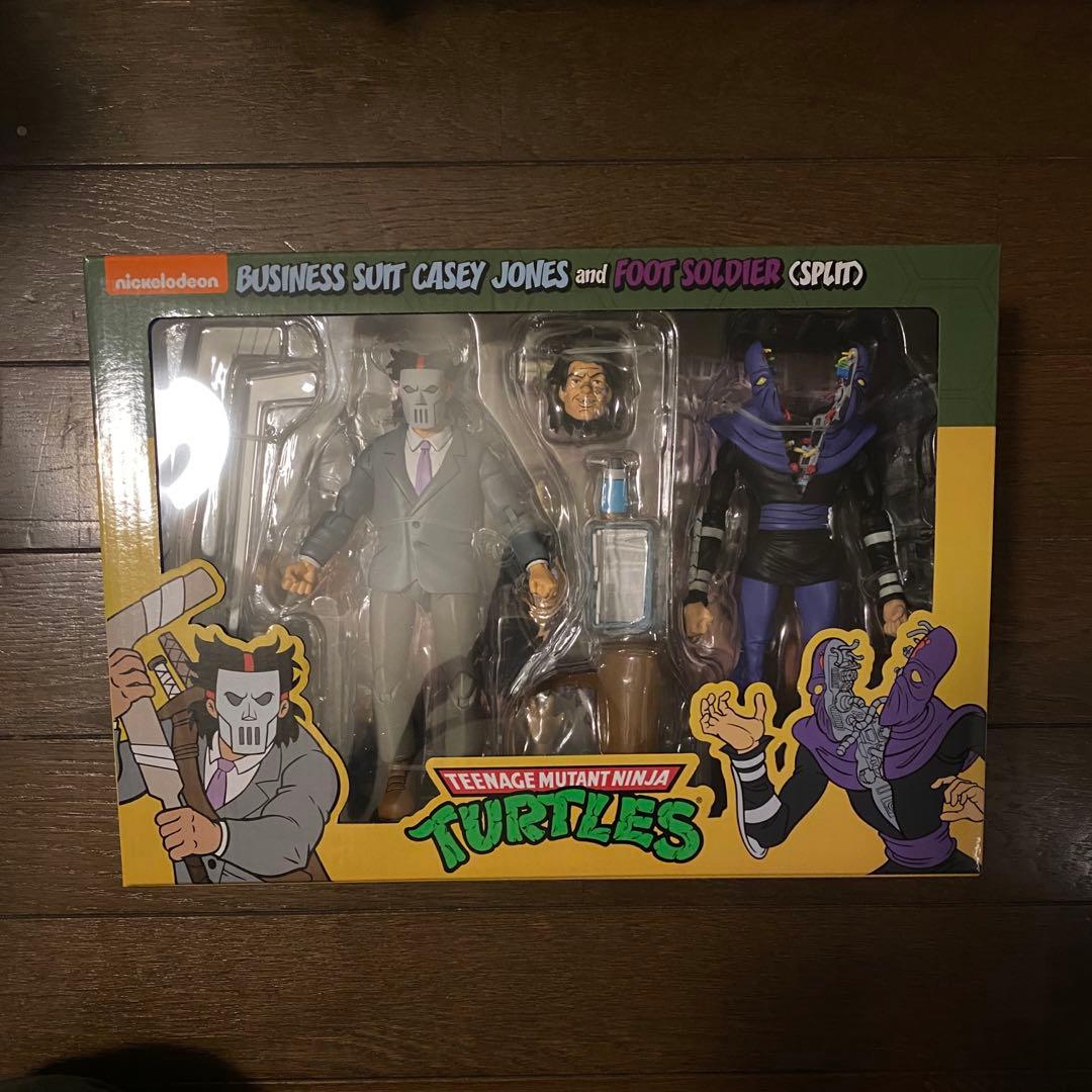 ニンジャタートルズ ビジネススーツ・ケイシー・ジョーンズ & フットソルジャー