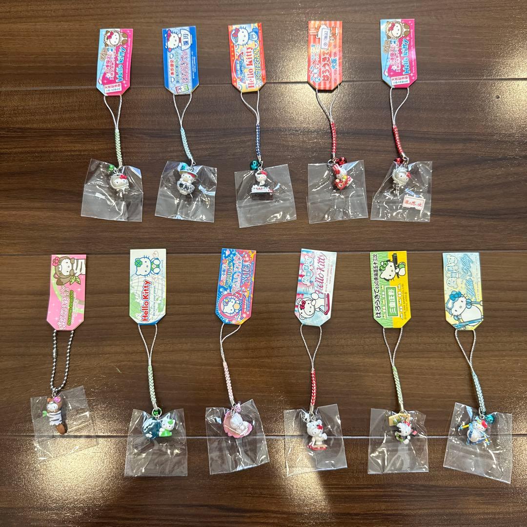 ご当地キティ ストラップ まとめ売り