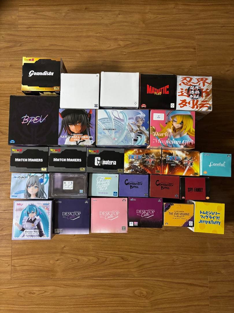 まとめ売り　新プライズフィギュア　２７個セット