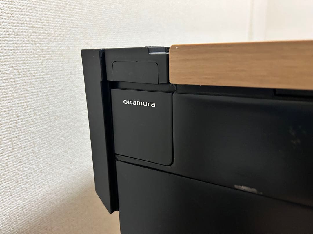 okamura パソコンデスク ナチュラルウッド
