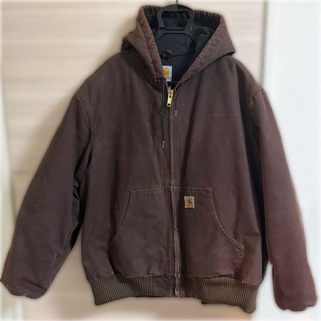 carhartt アクティブジャケット　XL ダークブラウン